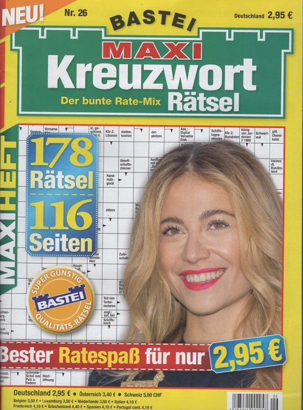 BASTEI MAXI KREUZWORT RAETSEL